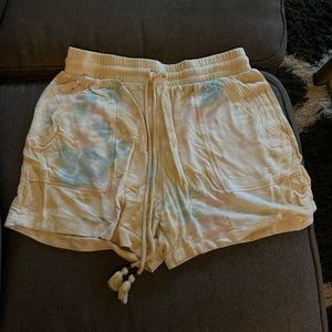 Knox Rose tie-dye lounge shorts medium